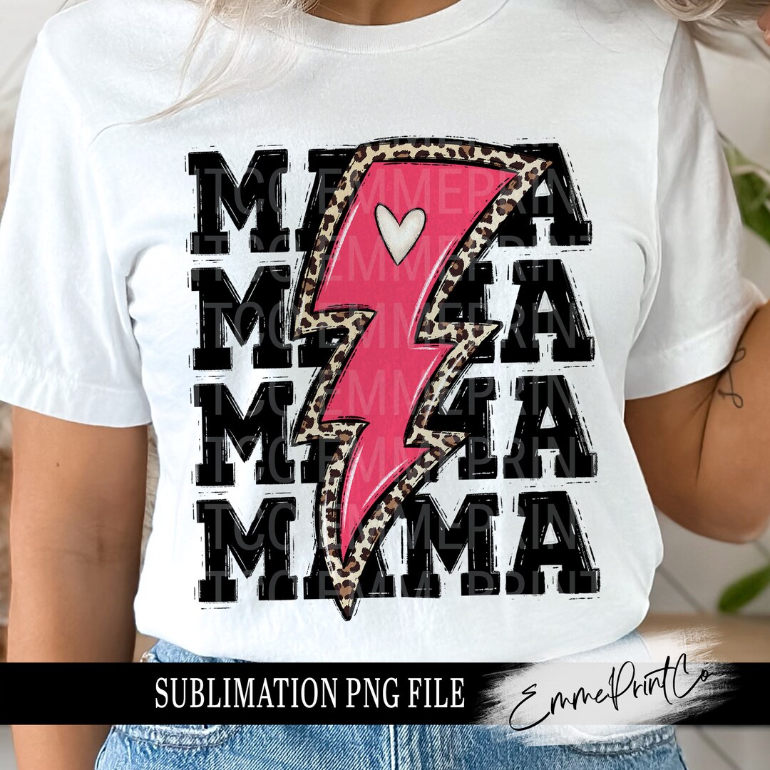 Diseño de sublimación con estampado de guepardo rosa de MAMA PNG -  Sublimación de camisetas, tazas y vasos - PNG - EmmePrintco - Etsy México, image size:1080x1080