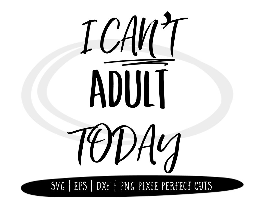 Download Svg Files Sayings Heat Transfer Vinyl Designs I Can't | Etsy