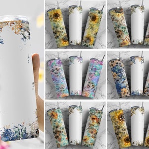 Tumbler Wrap Bundle Western Country PNG Seamless Tumbler Drive Designs Sublimation Designs Downloads - Skinny 20oz Wrap - PNG