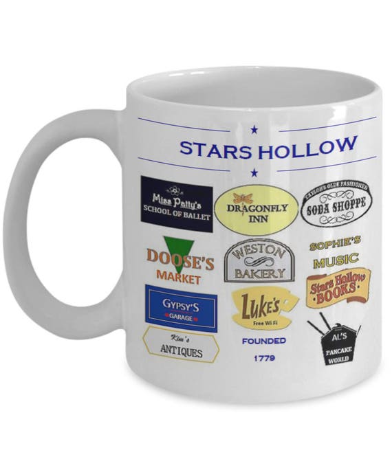stars hollow mug