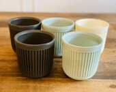Hanging Planters Pots for Hoyas, Succulents, Small Plants, Hydroponics, Passive Hydro, Greenhouse, Cabinet, Leca or Pon - Set of 3 planters