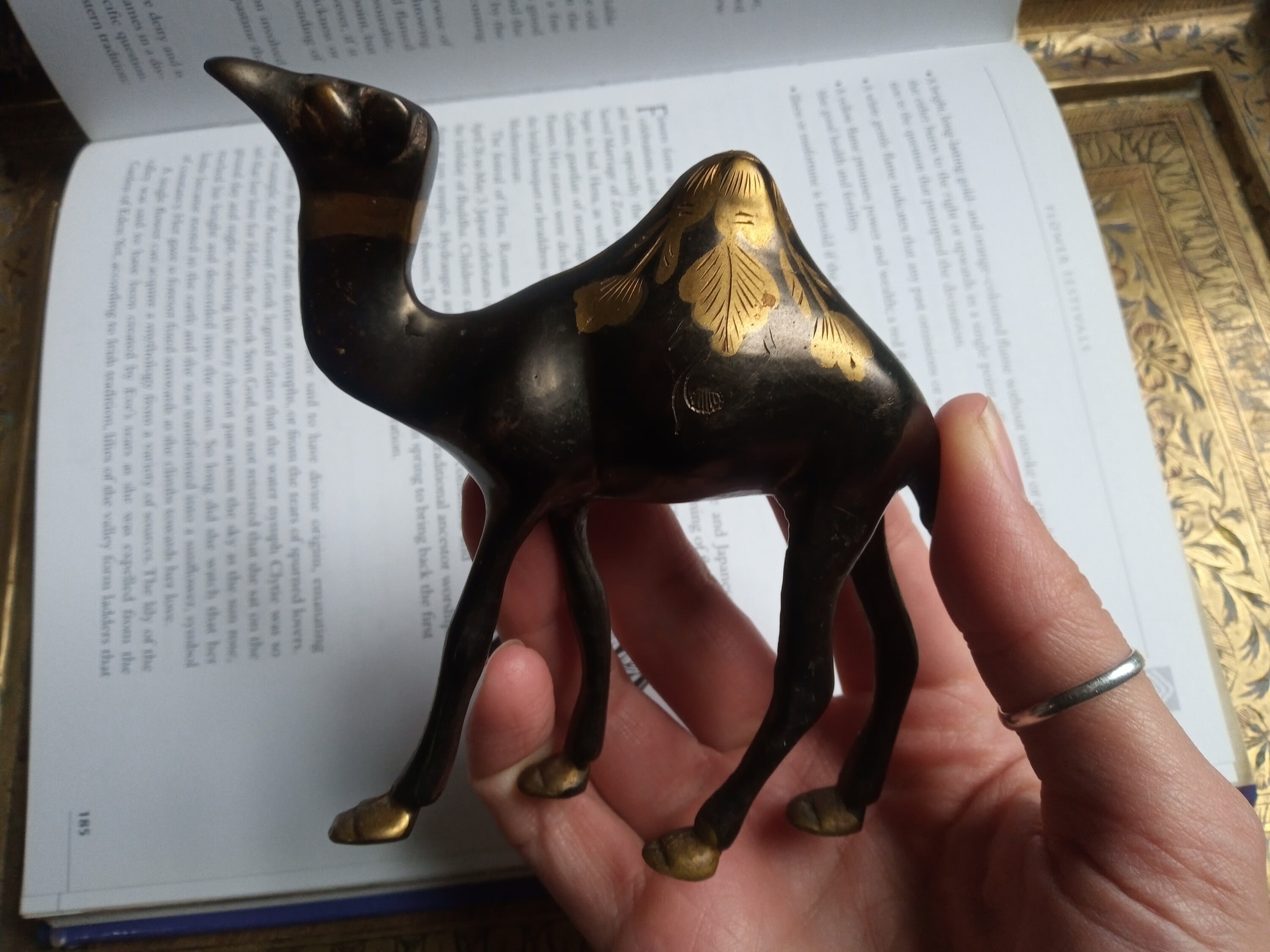 Vintage brass camel ornament camel spirit animal camel totem Etsy