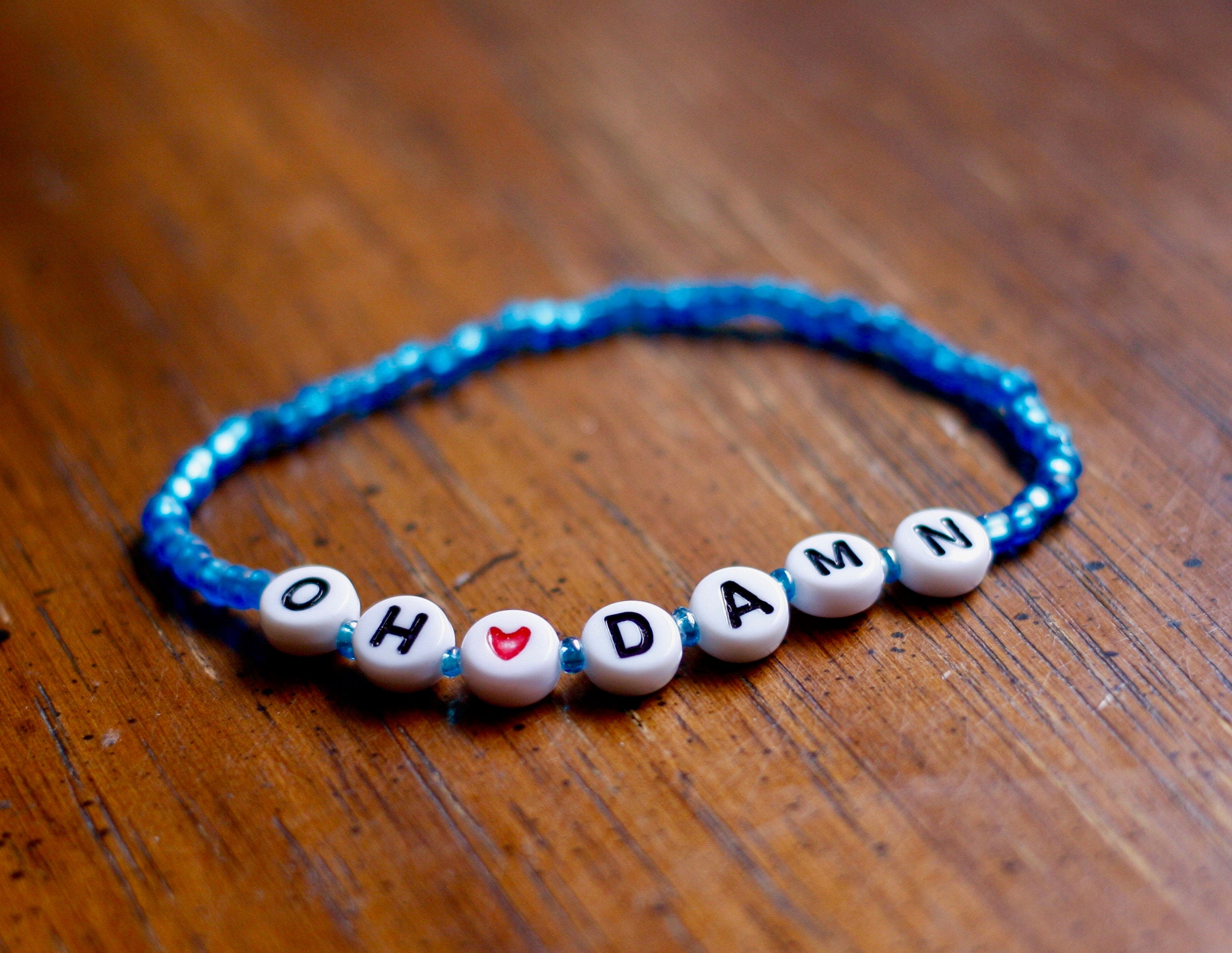 Oh Damn Friendship Bracelet © Etsy UK