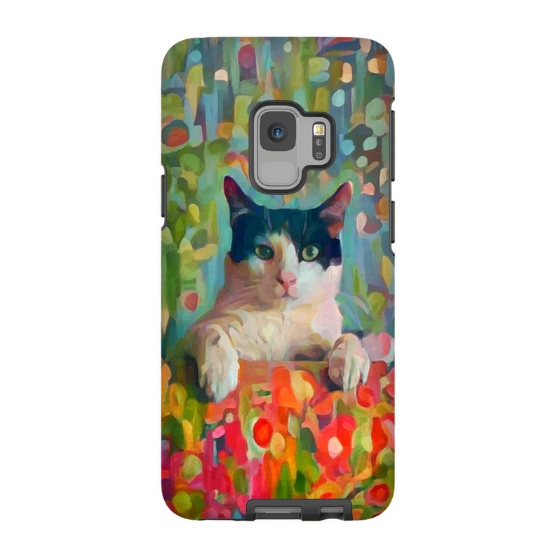 Custom Art Pet Portrait Abstract Floral Style Phone Cases Painting From Photo Custom Painting Digital Painting Custom Pet Portrait