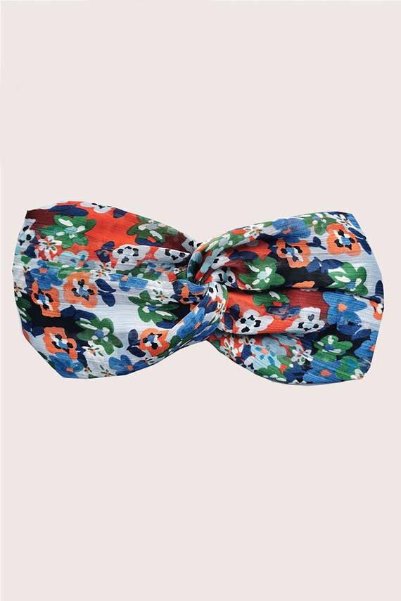 Victory Vibes Headband - Blue/Orange main image 1
