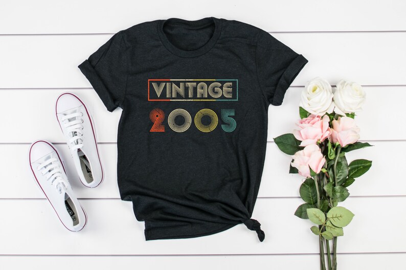 16th Birthday Present 16th Birthday Shirt Birthday Gift for him and her Vintage 2005 Unisex T-Shirt V291