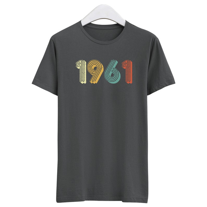 60th Birthday Shirt Birthday Gift for him and her 60th Birthday Present 1961 Unisex T-Shirt V343