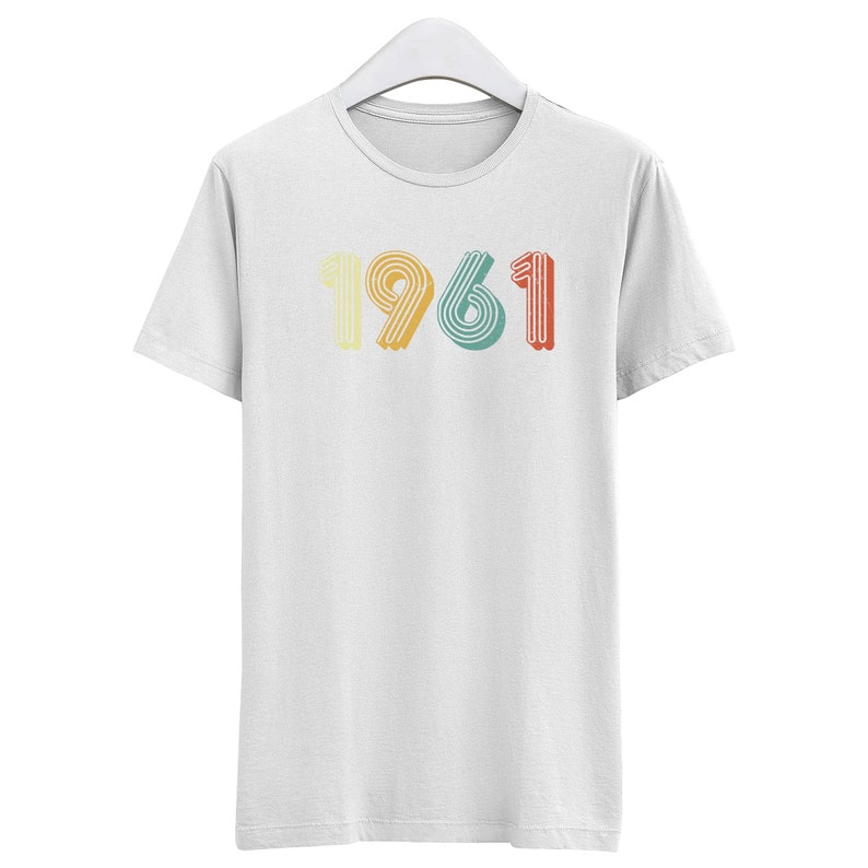 60th Birthday Shirt Birthday Gift for him and her 60th Birthday Present 1961 Unisex T-Shirt V343