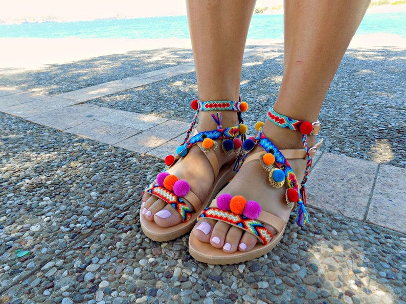 hand made female sandals