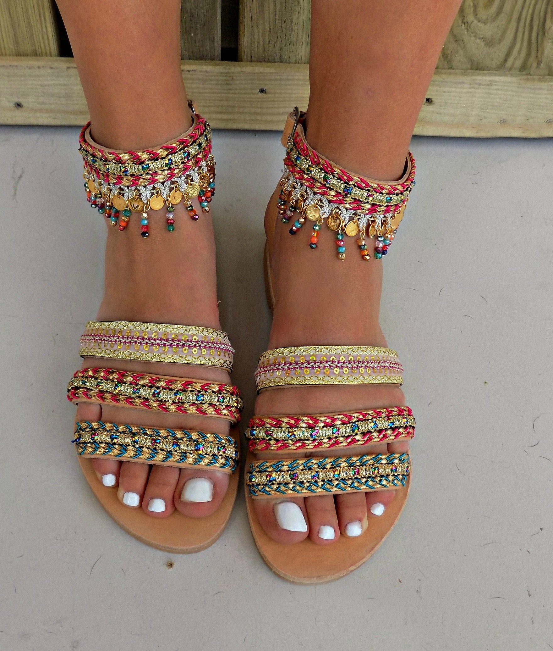 sandals boho