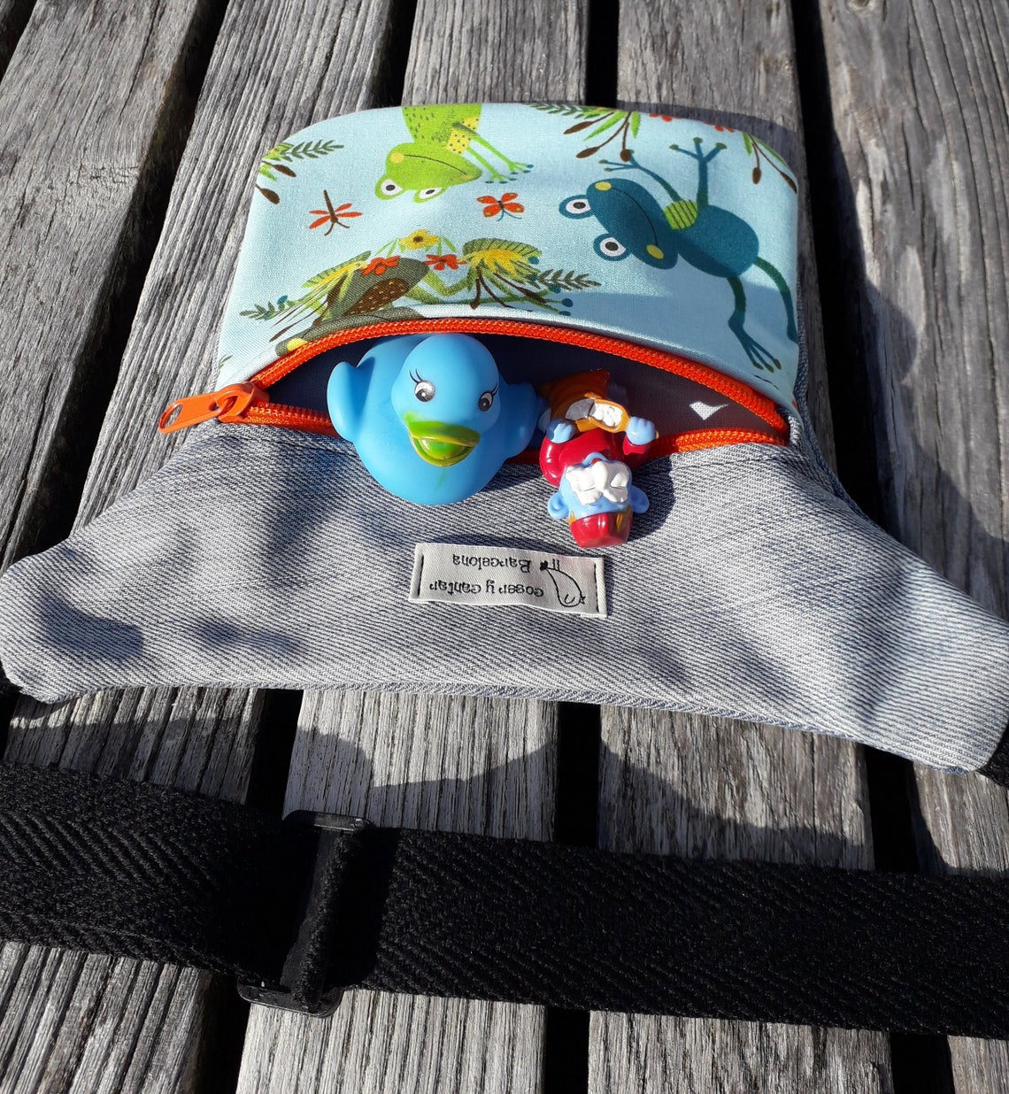 Frog Kids Fanny Pack Frogs Fanny Pack Children's Bag - Etsy