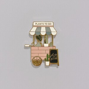 Plant Kiosk Pin | Pin Flair | Pin Club