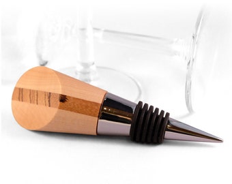 Elegant Handmade Wooden Bottlestopper