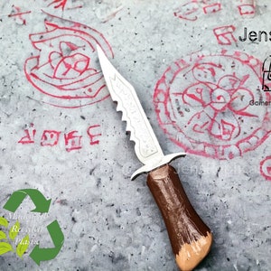 Supernatural Demon Blade Ruby Cosplay, Prop Replica Knife Sam Dean, Birthday Present #supernatural Gift Boyfriend Girlfriend Recycled Plast