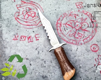 Supernatural Demon Blade Ruby Cosplay, Prop Replica Knife Sam Dean, Birthday Present #supernatural Gift Boyfriend Girlfriend Recycled Plast