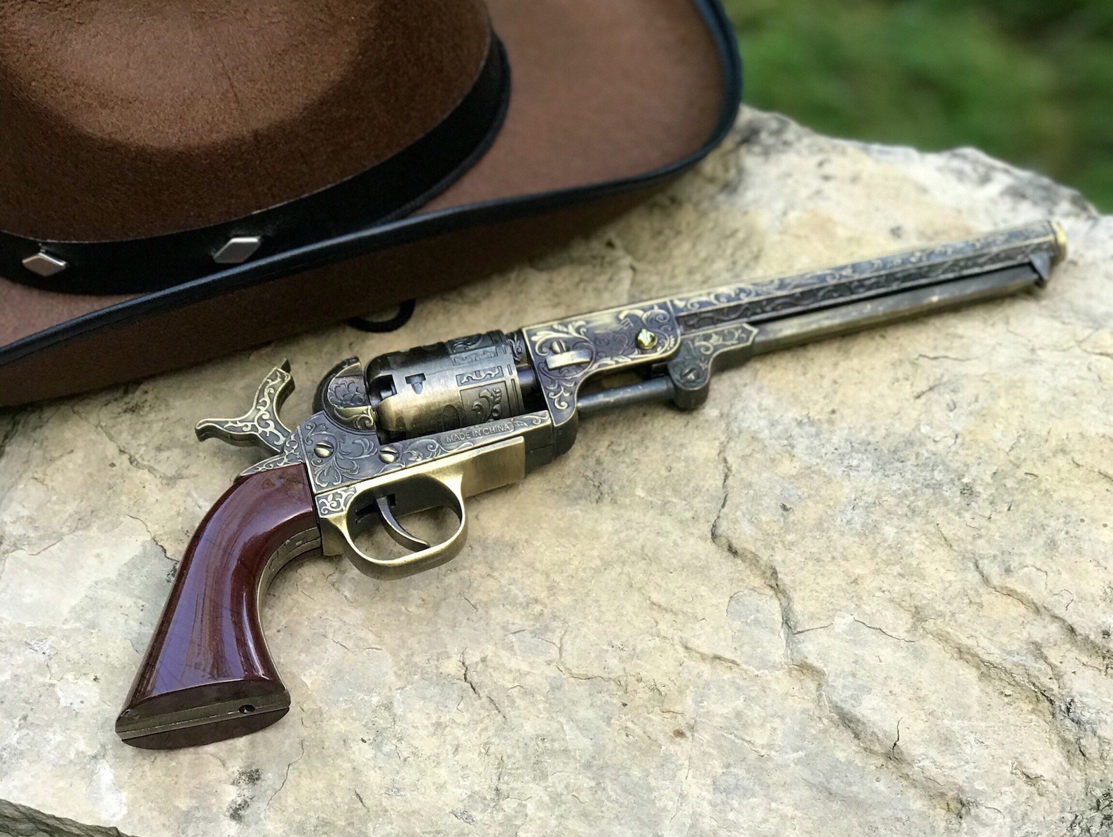RDR2 Revolver Metal Pistol Prop Replica Red Dead Redemption 2 Etsy