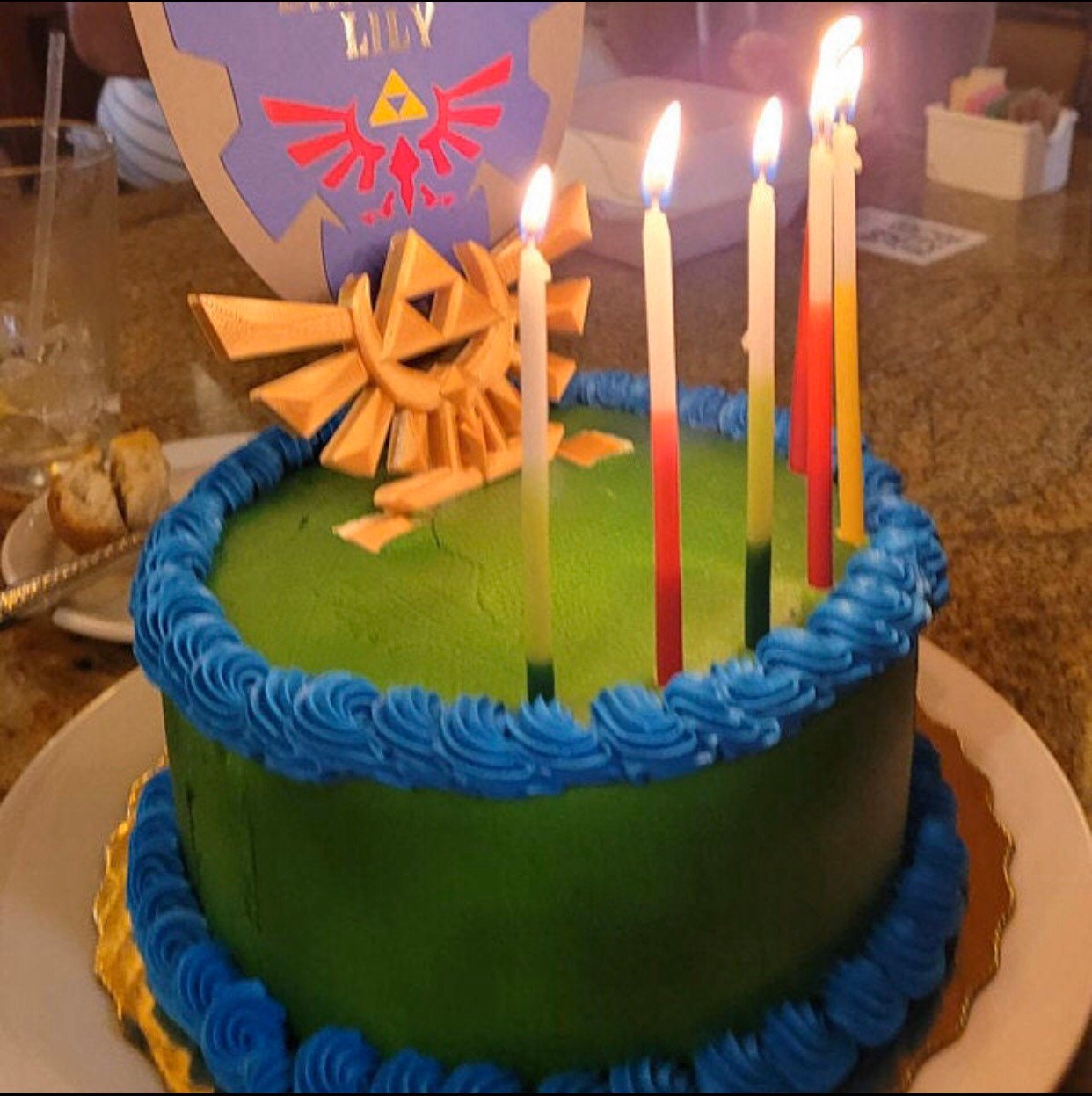 Zelda Cake Topper Centerpiece Birthday Party Decorations – Cakecery