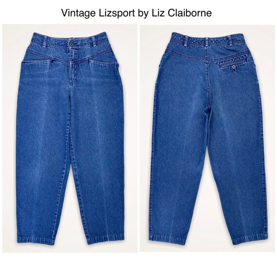 Liz Claiborne Lizsport Vintage Baggy Blue Jeans