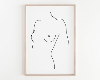 340px x 270px - Fine art nude print | Etsy