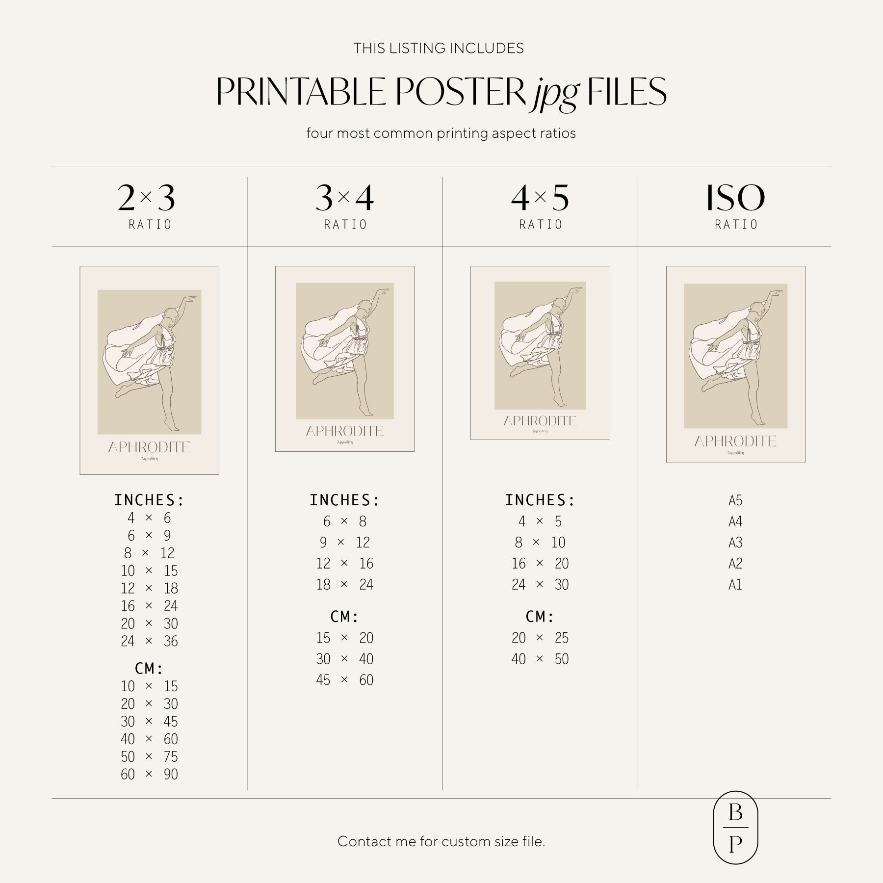 Greek Goddess Aphrodite Printable Wall Art Greek Mythology Etsy