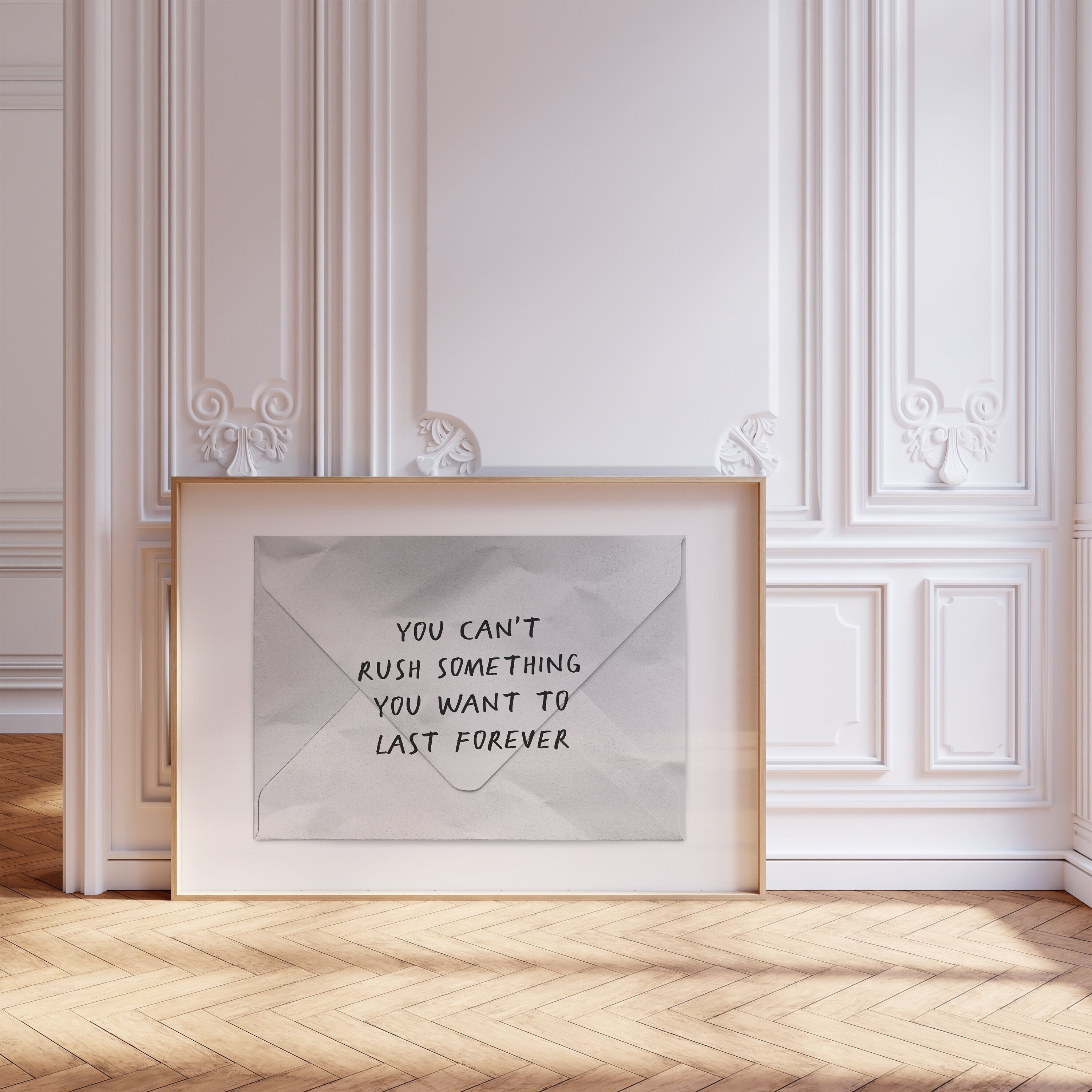 Personalized poster, Custom text poster, Text on envelope printable wall art, Custom wall art, Personalised art print, Anniversary gift