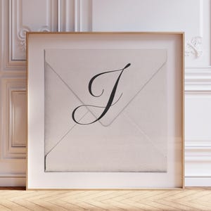 Printable Letter J, Letter Print, Alphabet Print, Monogram Poster, Letter J Wall Art,  Initials Print, Initial J, Personal gift, Letter Sign