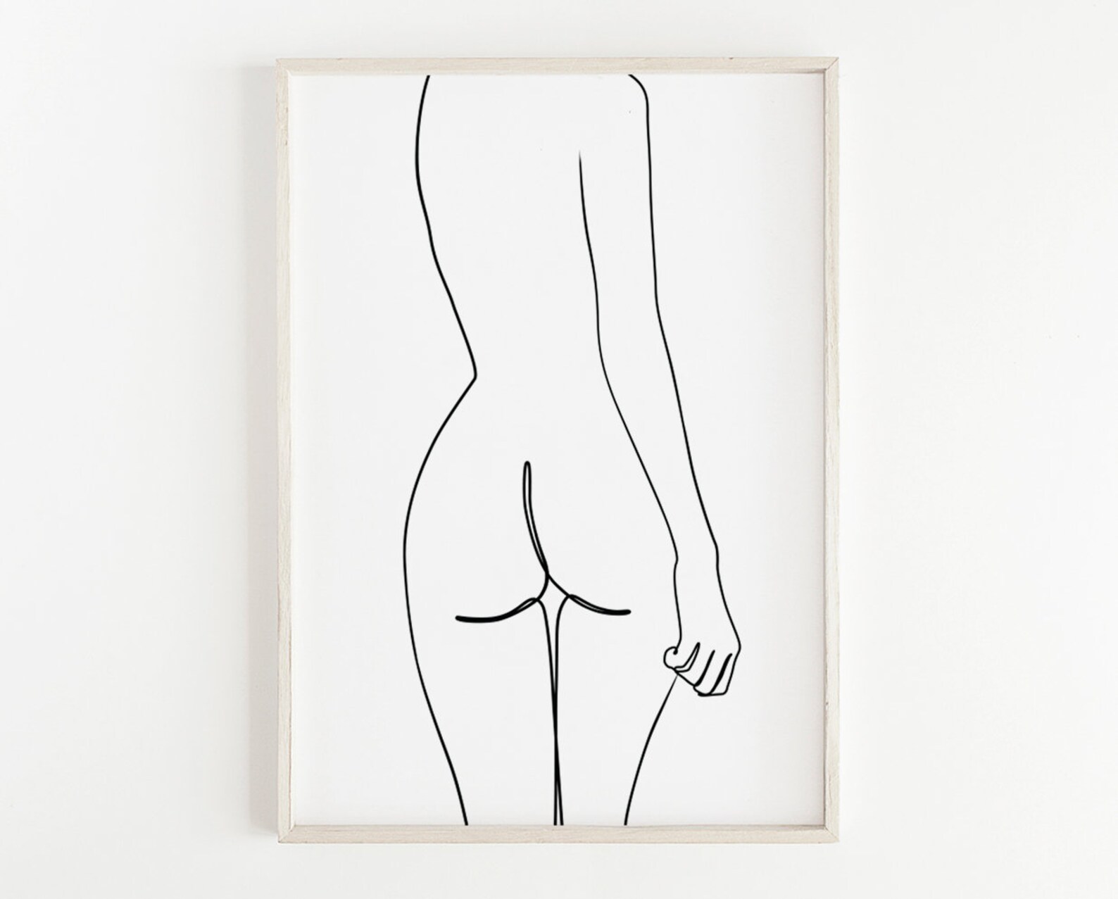 Nude Illustration Wallpaper For Any Decor Style