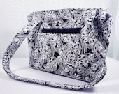 Quilted Purse, Quilted Handbag, Fabric Handbag, Homemade Purse, Fabric Purse, Quilted Shoulder Bag, Fabric Shoulder Bag, Homemade Handbag