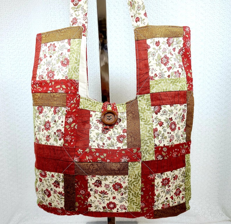 Quilted Purse Quilted Bag Quilted Shoulder Bag Patchwork Etsy