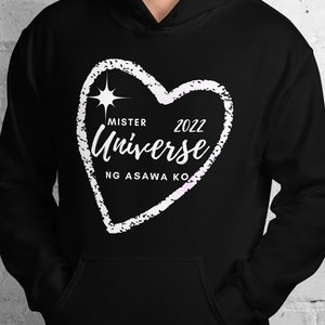 Mister Universe ng Asawa Ko 2022 Hoodie Filipino American words