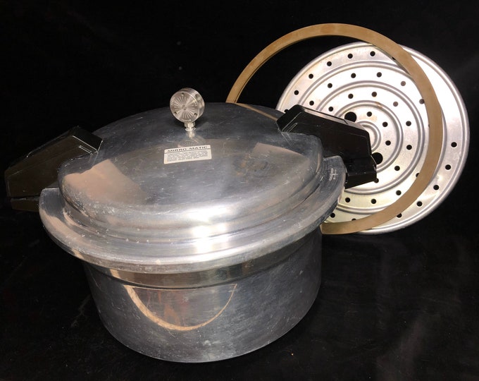 Mirro 12 Quart Pressure Cooker Model M0512, Aluminum Canner Canning