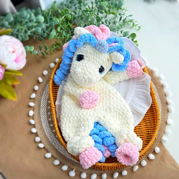Crochet Unicorn Snuggler PATTERN: Beginner-friendly Amigurumi Lovey (PDF Tutorial in English, US Terms) - Etsy Ireland Crochet Unicorn Snuggler PATTERN: Beginner-friendly Amigurumi Lovey (PDF Tutorial in English, US Terms) - Etsy Ireland