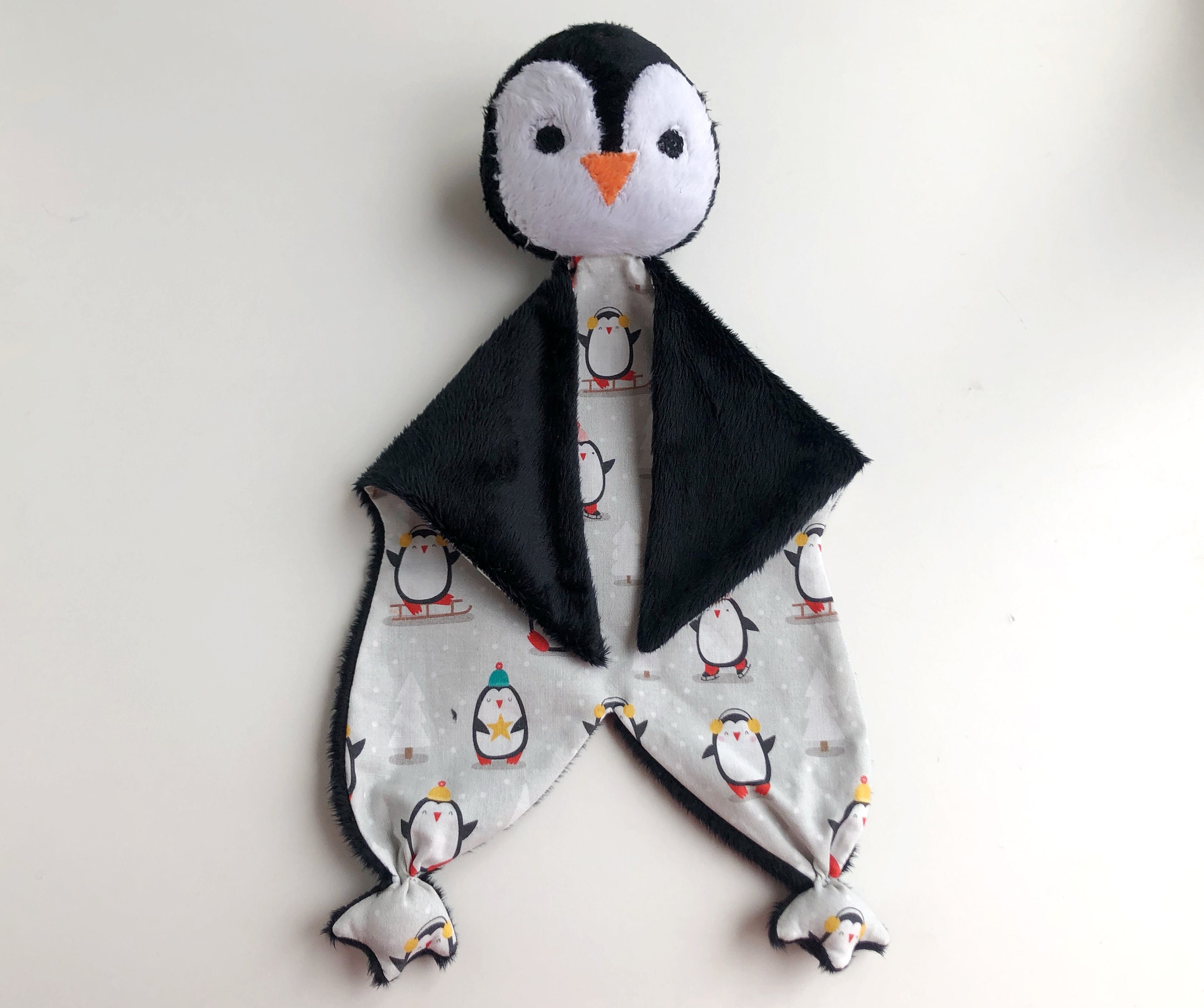 Baby Lovey Sewing Pattern Cuddle Penguin Pattern Christmas Etsy