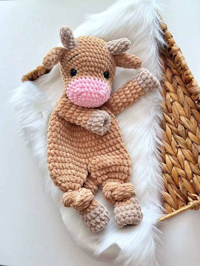 Schema per coccolare una mucca delle Highlands all'uncinetto: Amigurumi Lovey (schema PDF) immagine 2