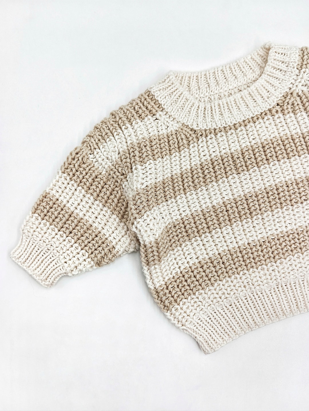 Knitting Pattern Baby Jumper. Knit Pattern Baby Sweater. Newborn Knit