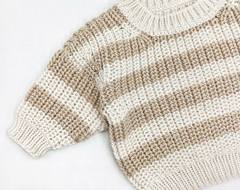 Knitting pattern baby jumper. Knit pattern baby sweater. Newborn knit pattern. BM