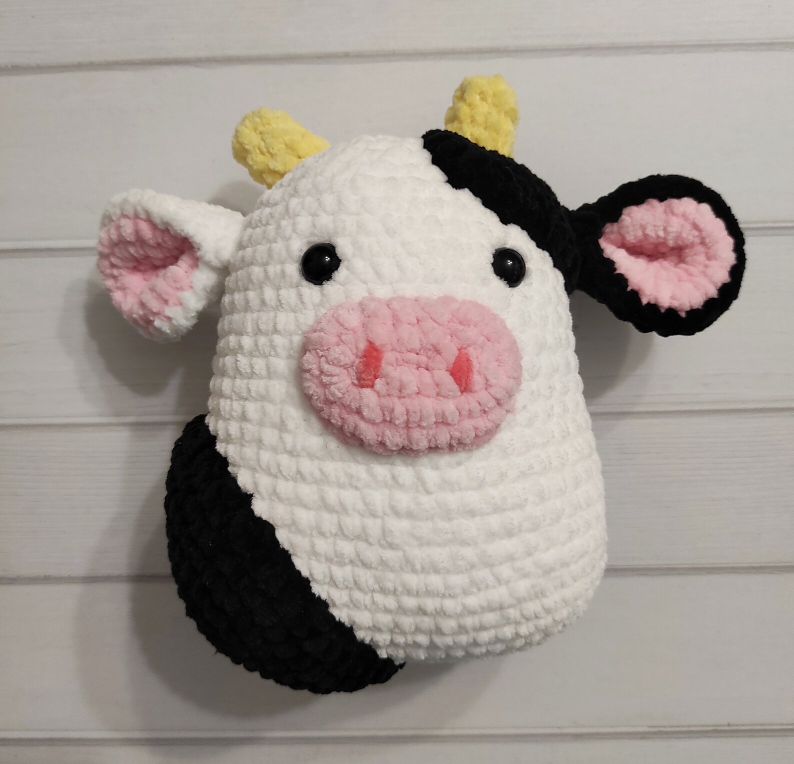 Crochet Pattern Cow Squishmallow Cow Crochet Cow Toy Plush Etsy