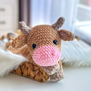 Schema per coccolare una mucca delle Highlands all'uncinetto: Amigurumi Lovey (schema PDF) immagine 3
