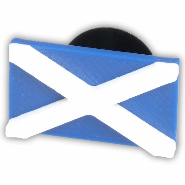 Scotland Flag Shoe Charm, Made in USA