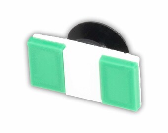 Nigeria Flag Shoe Charm, Patriotic Accessory, Made in USA