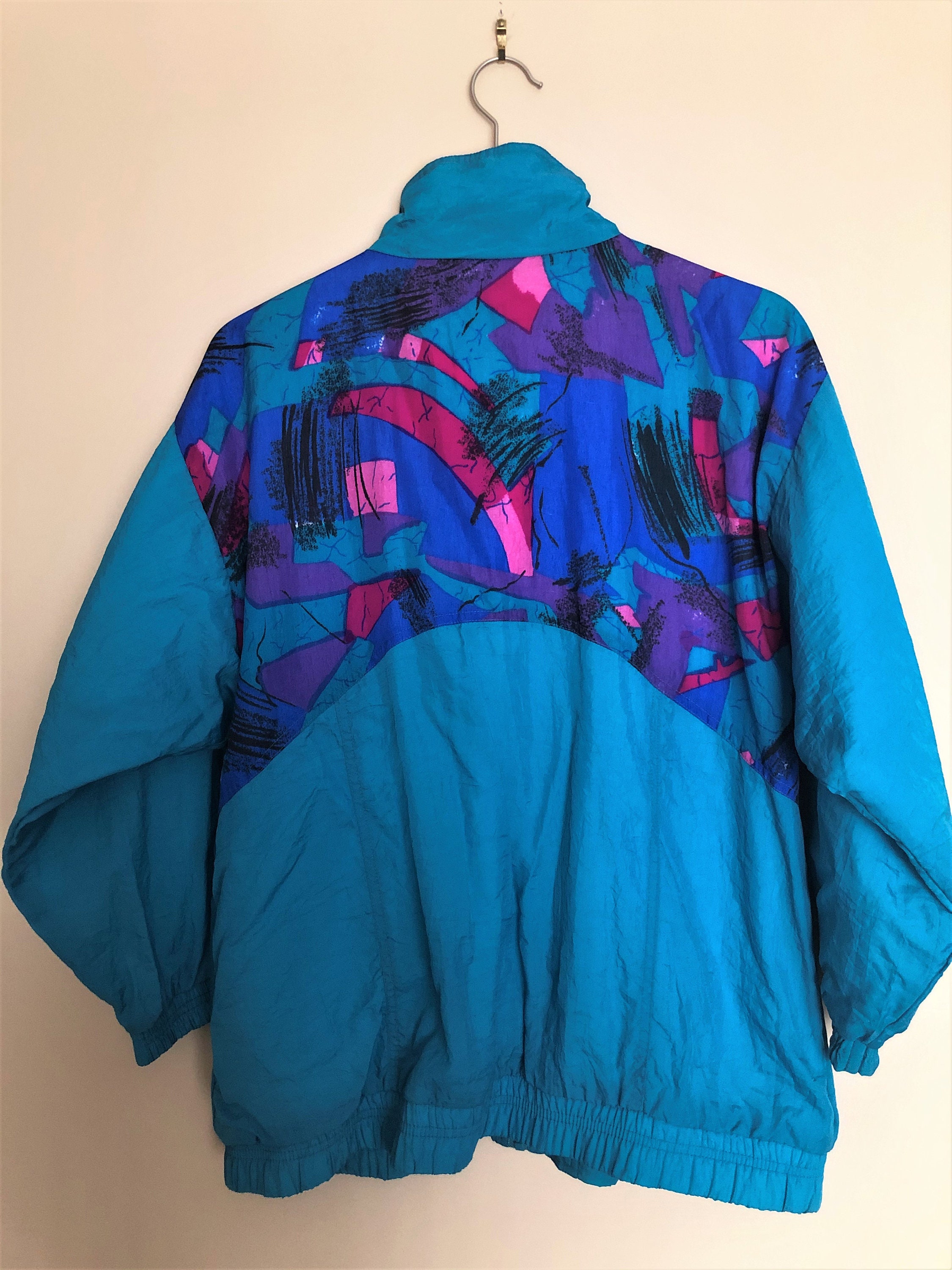 Vintage 1980s Reebok Tracksuit Jacket Size XL Women's | Etsy