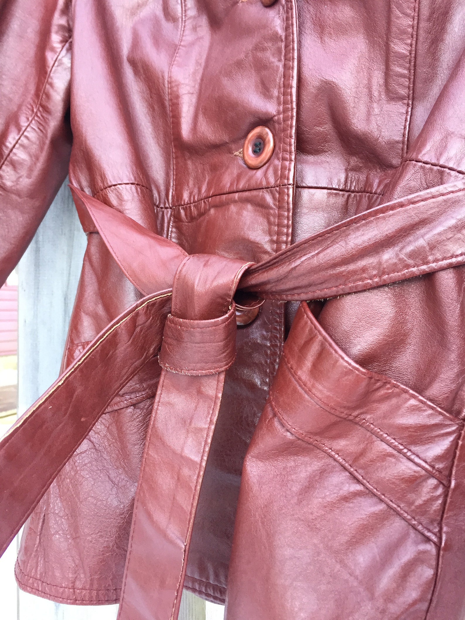 Vintage 1970s Burgundy Jacket Opera Brand Women's Jacket Size Medium Etsy