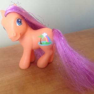 My Little Pony G3 - Island Rainbow - Vintage Used MLP G3 Hasbro Toy