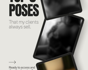 Boudoir Poses Guide: Photography Posing Tips (Digital Download)