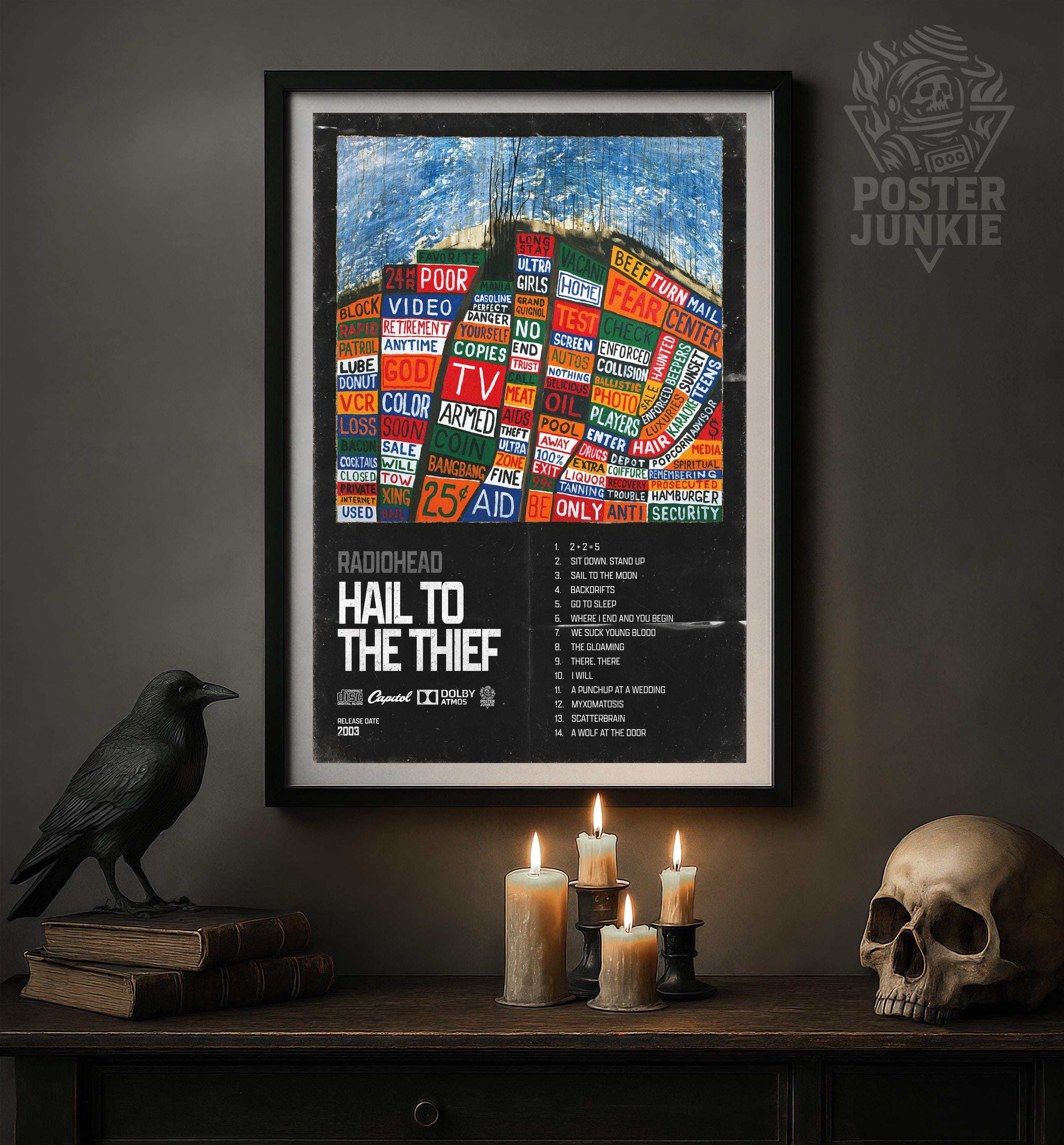 Radiohead Hail to the Thief ポスター Radiohead Hail To The Thief US Promo poster (480583)