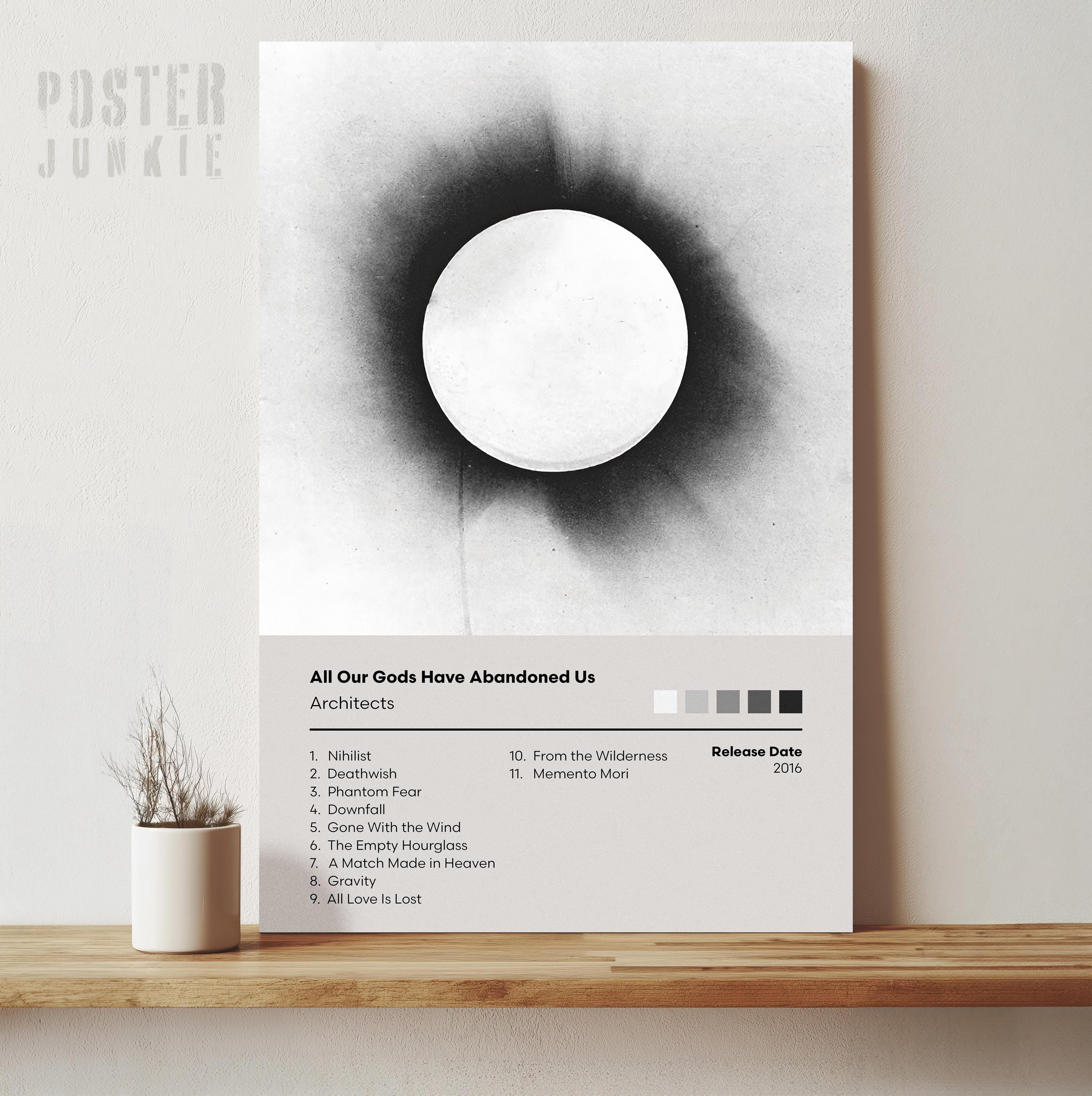 Architects 'all Our Gods' Album Art Print | Metalcore Metal - Wall