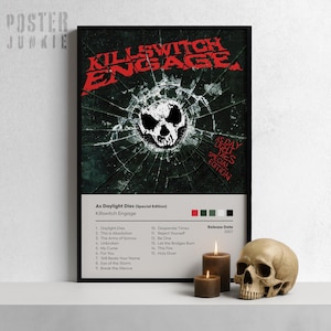 Killswitch Engage 'As Daylight Dies' Album Art Poster - Wall Decor