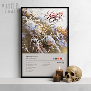Killswitch Engage 'This Consequence' Album Art Print - Metalcore Music Poster - Wall Decor