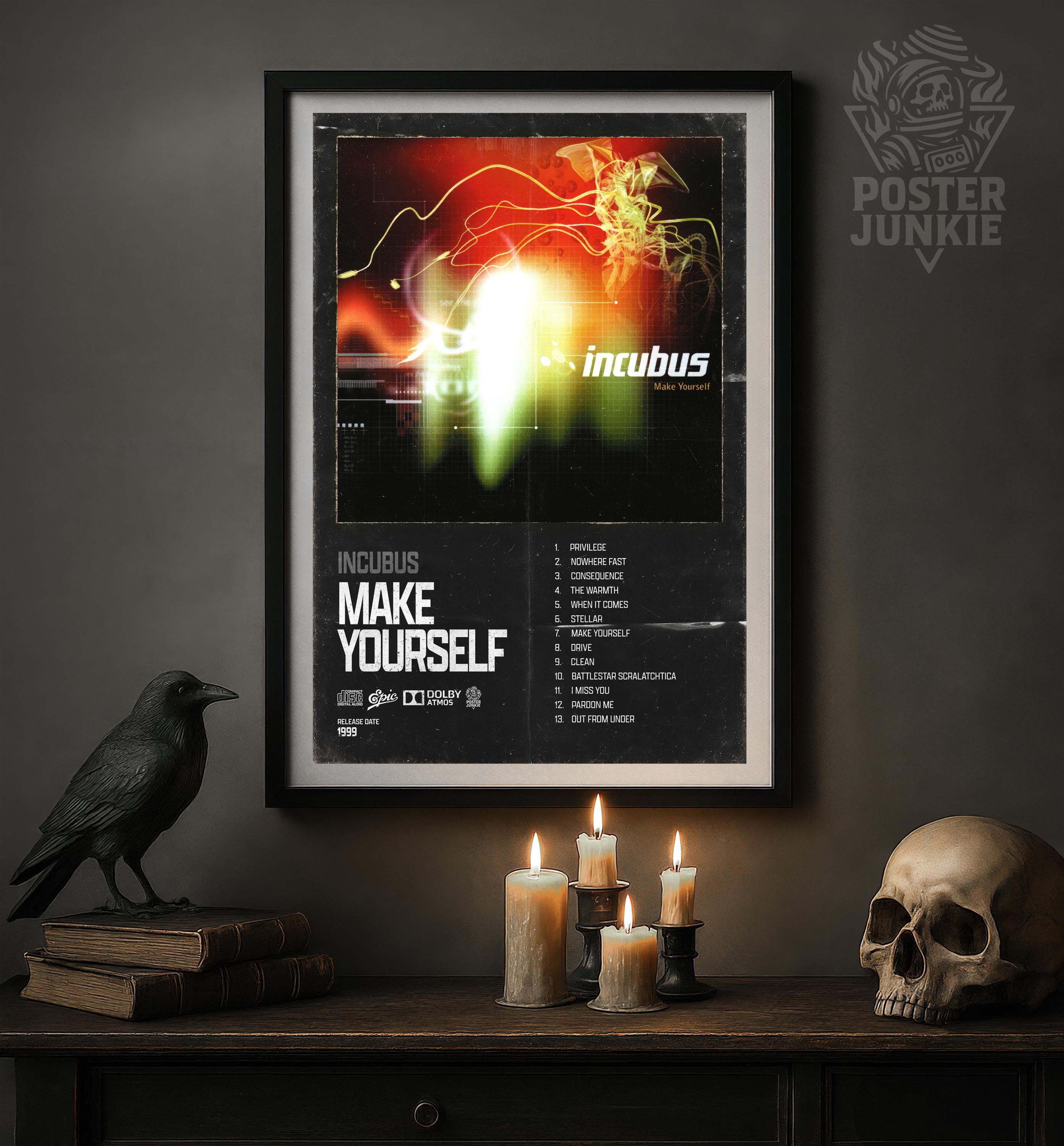 Incubus 'make Yourself' Album Art Poster | Poster Junkie - Wall
