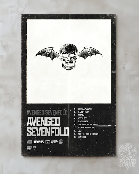 Avenged Sevenfold 'self Titled' Album Art Poster | Poster Junkie